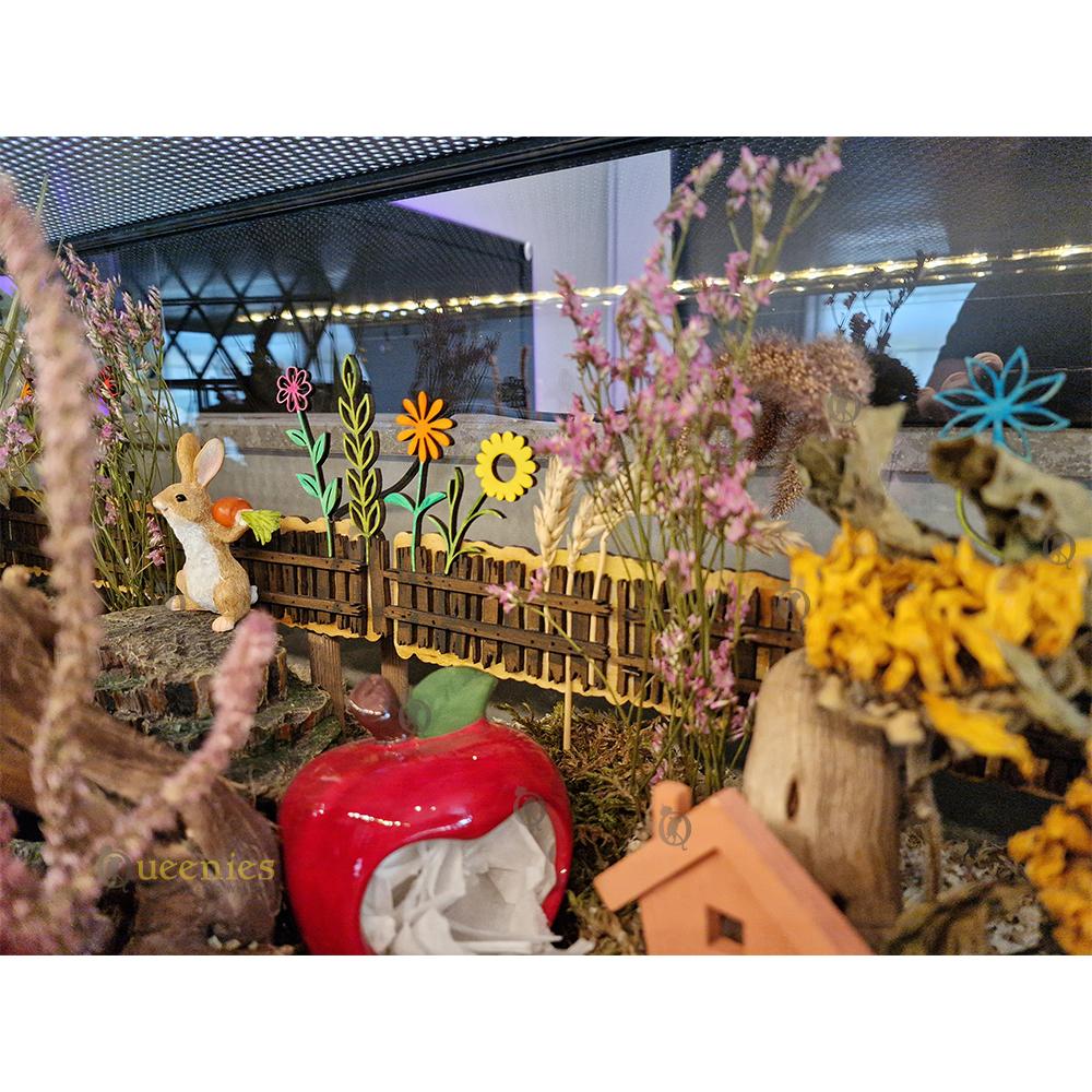 Zonnenbloemen voor Hamsterscaping