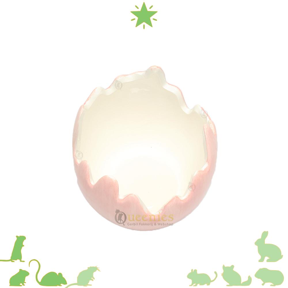 Badzandschaal voor Pasen hamsterscaping