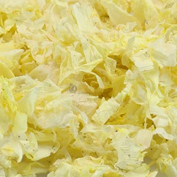 Gekleurde theezakjes roze nestmateriaal in knaagdierverblijf