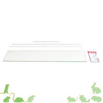 XXL terrarium plateau 100 x 20 cm van ABS