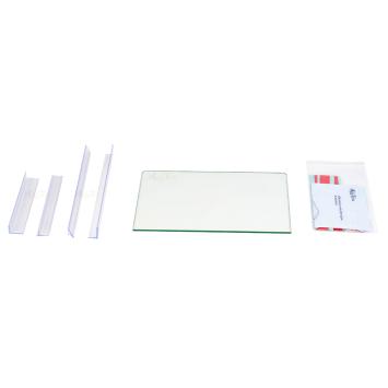 Glazen plateau met ABS frame voor knaagdieren en reptielen