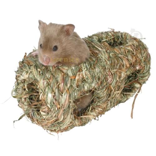 Grasnest 19 cm voor Syrische hamster