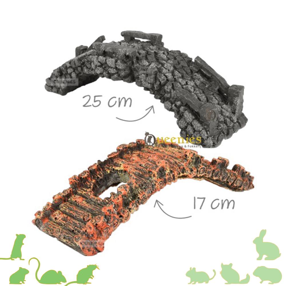 Rotsbruggen voor hamsterscaping
