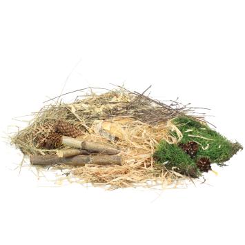 Hamsterscaping box met natuurlijke inrichting