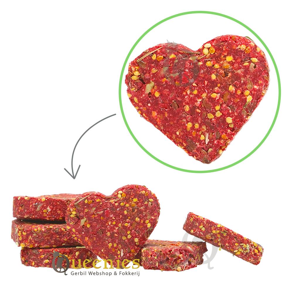 Bieten hart als kerstbonbon voor Hamster