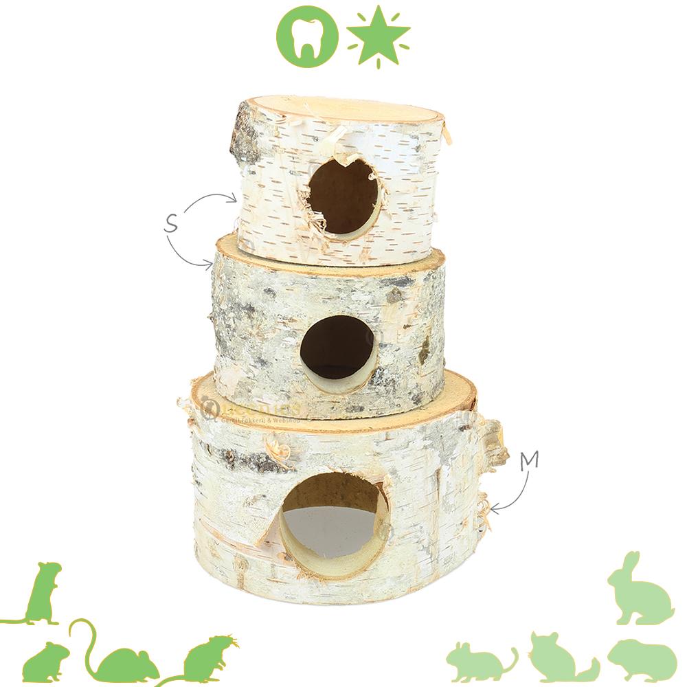 Natuurlijke verstopplek voor Gerbils en Hamsters