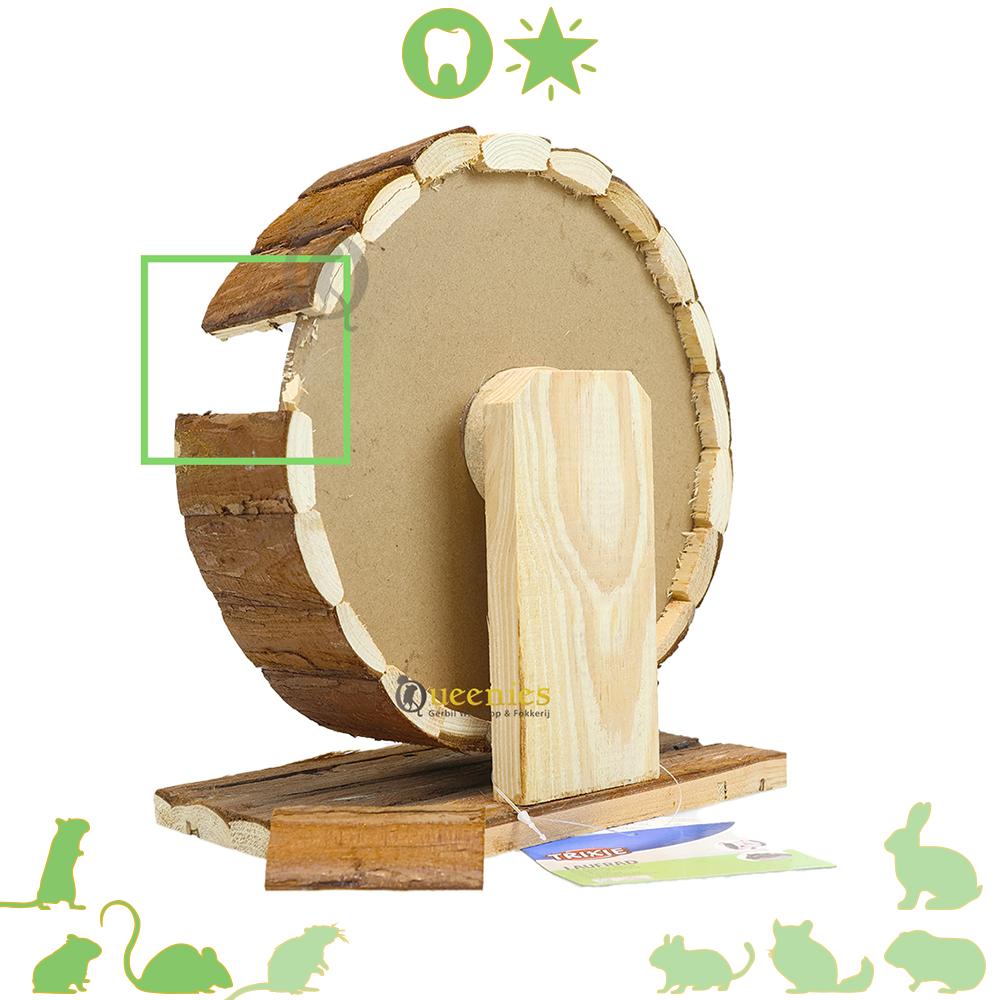 OUTLET Houten Renrad voor Hamster