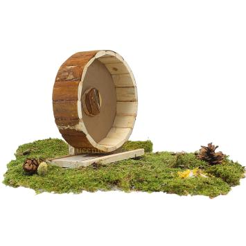 Houten loopwiel