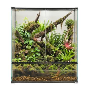 Waterdicht terrarium met 25 cm hoge basis