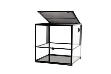 Knaagdier Terrarium 75x40x50 met Schuifruiten - Knock Down Model