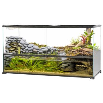 Waterdicht terrarium met 25 cm hoge basis