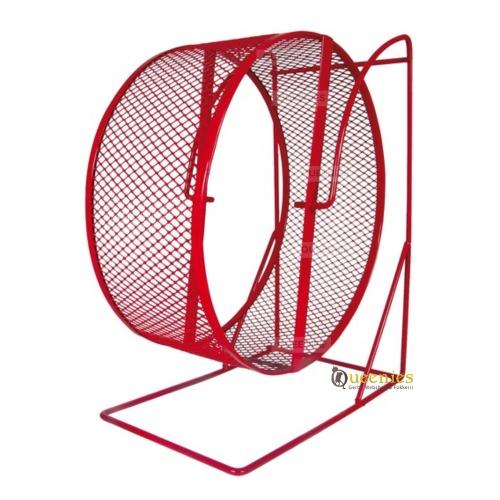 Rood Loopwiel 22 cm voor hamster