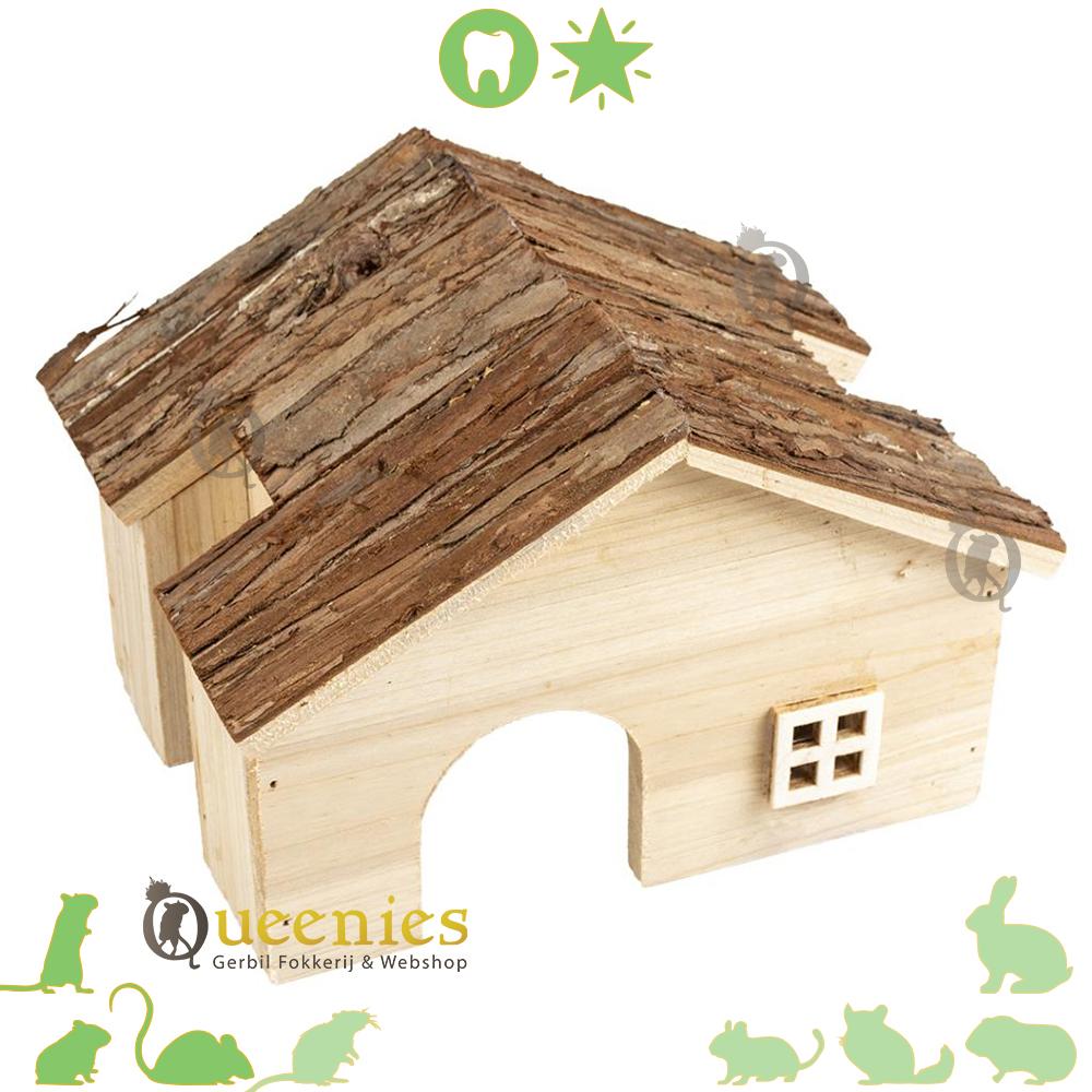 Knaagdieren Villa met schuine daken