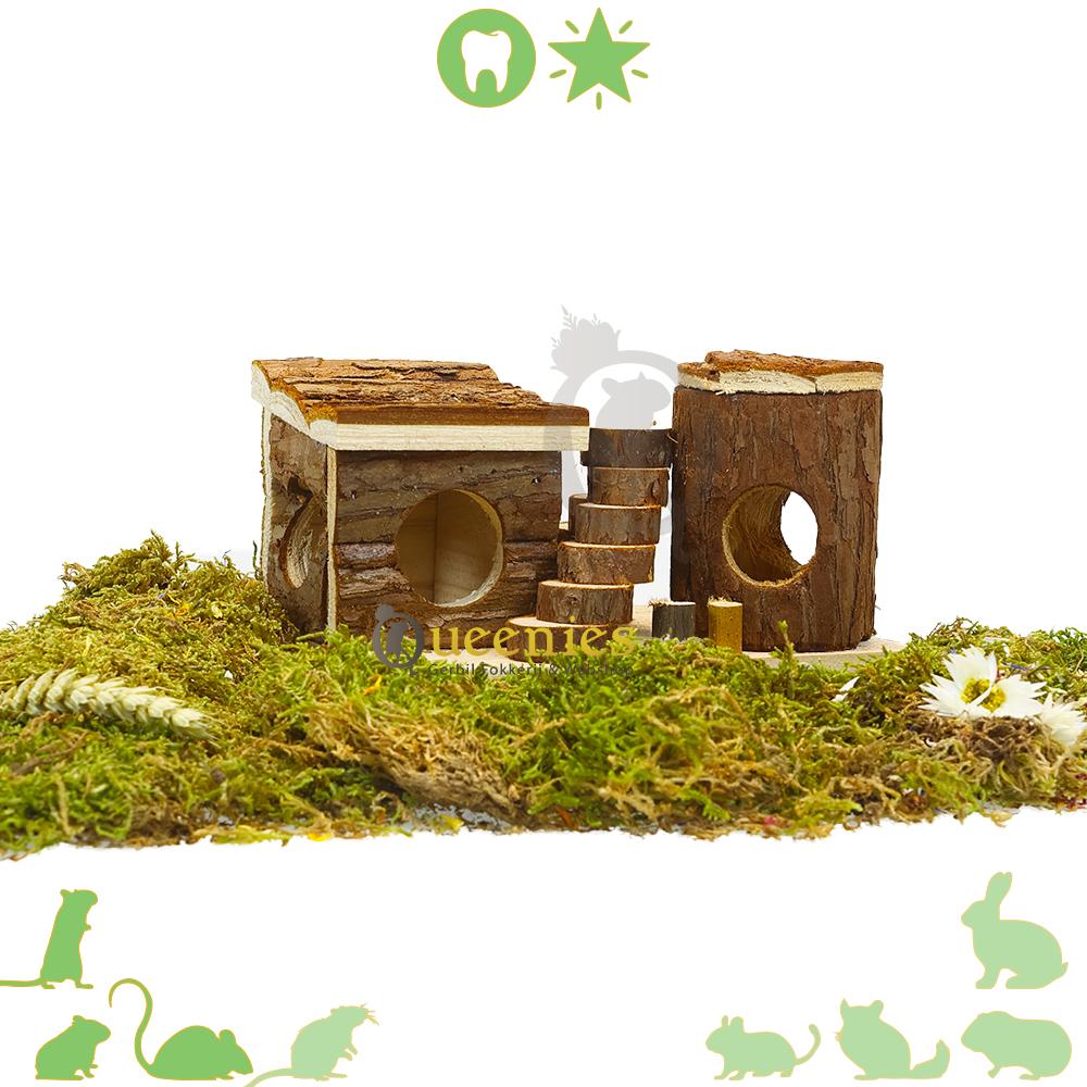 Gerbilscaping of Hamsterscaping met Knaagdierhuisje Tory