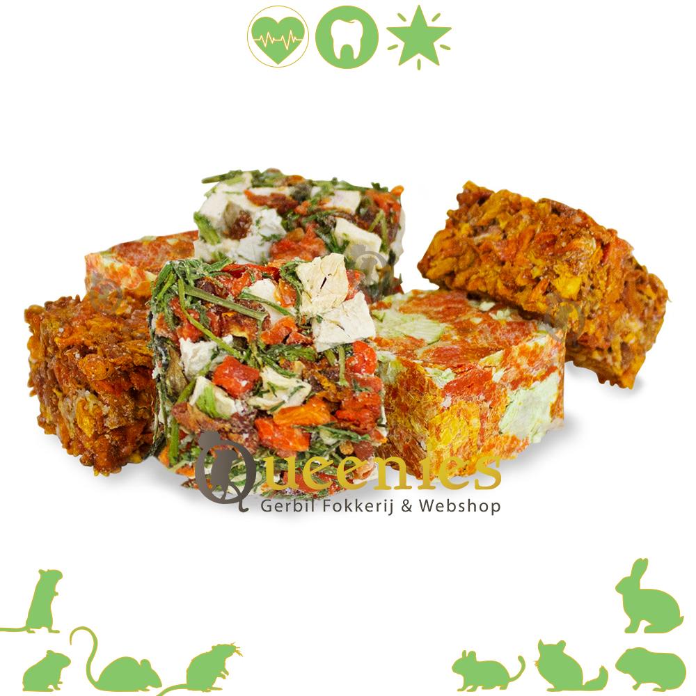 Knaagdier vegetarische blokjes