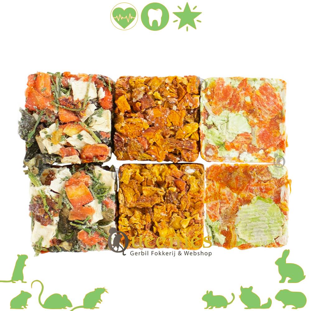 Knaagdier vegetarische blokjes