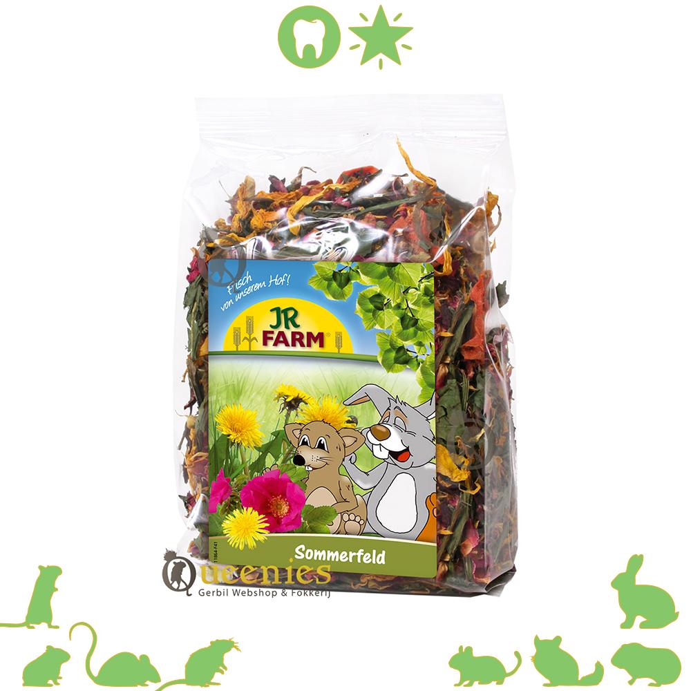 JR FARM Zomer veldkruiden - bloemenmix voor knaagdier