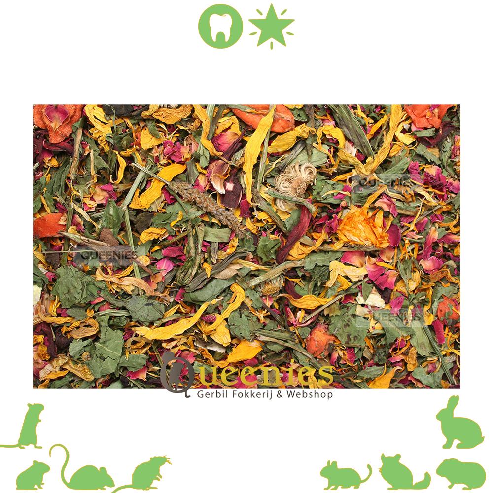 JR FARM Zomer veldkruiden - bloemenmix voor hamster
