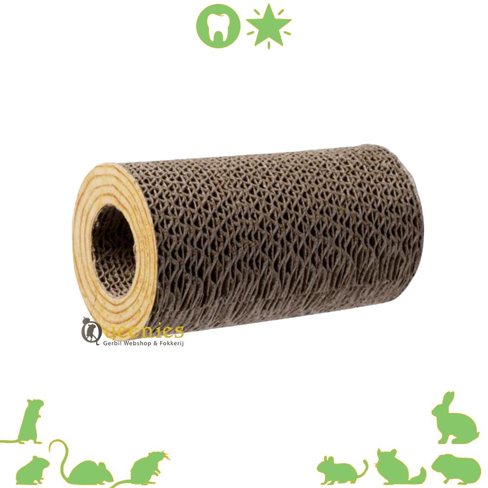 Kartonnen knaagspeelrol voor Katten en knaagdieren
