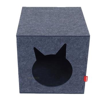 Kattenmand in kubus vorm