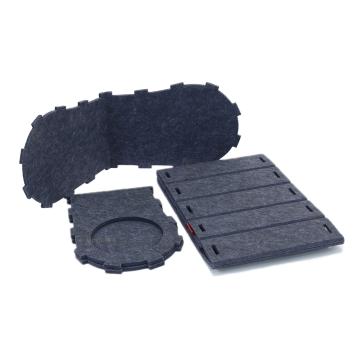 Kattenmand Tunnelvorm 70 cm losse vilten onderdelen