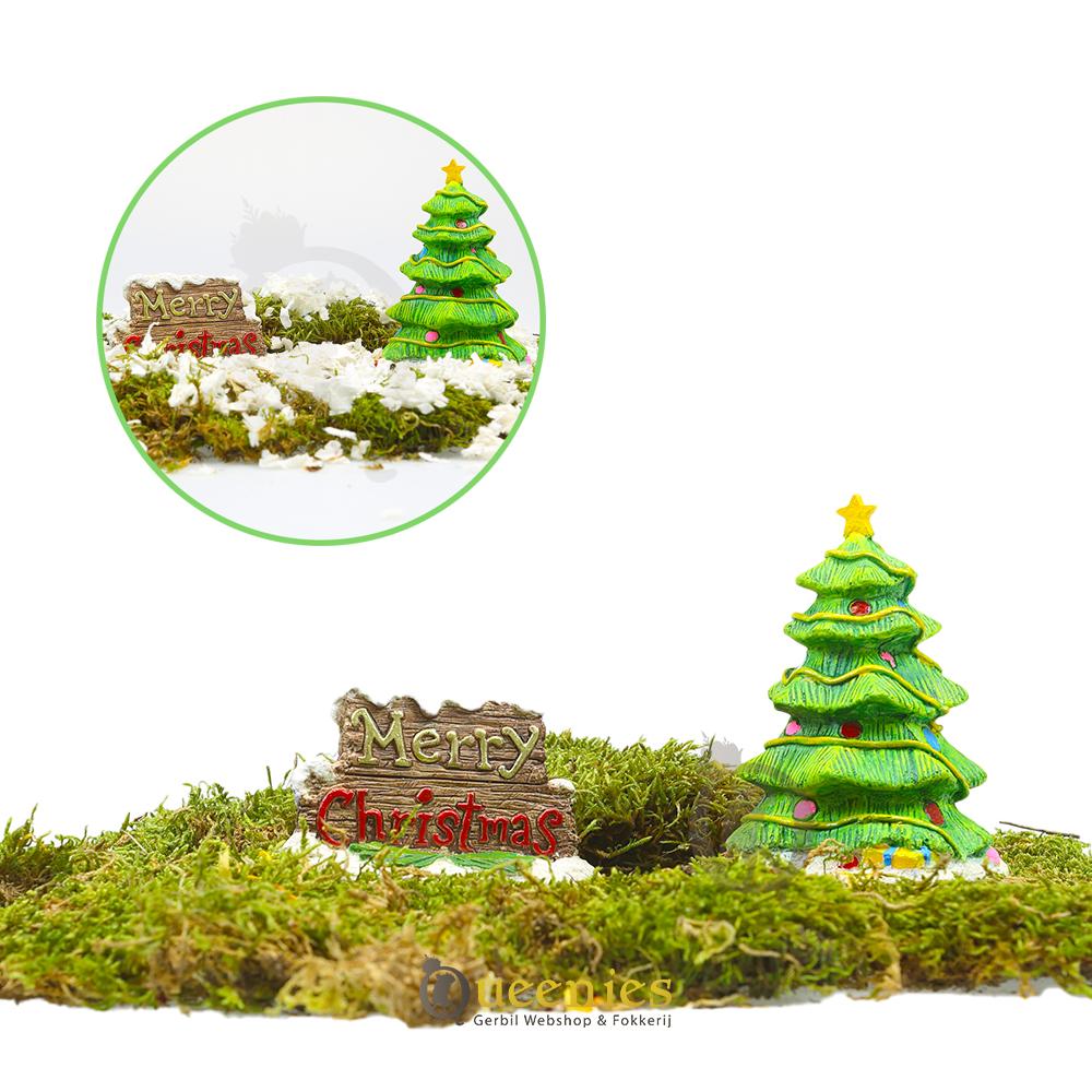 Hamsterscape in kerst thema voor Knaagdieren