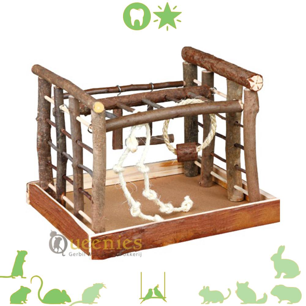 Klimspeelplaats voor knaagdieren en Vogels