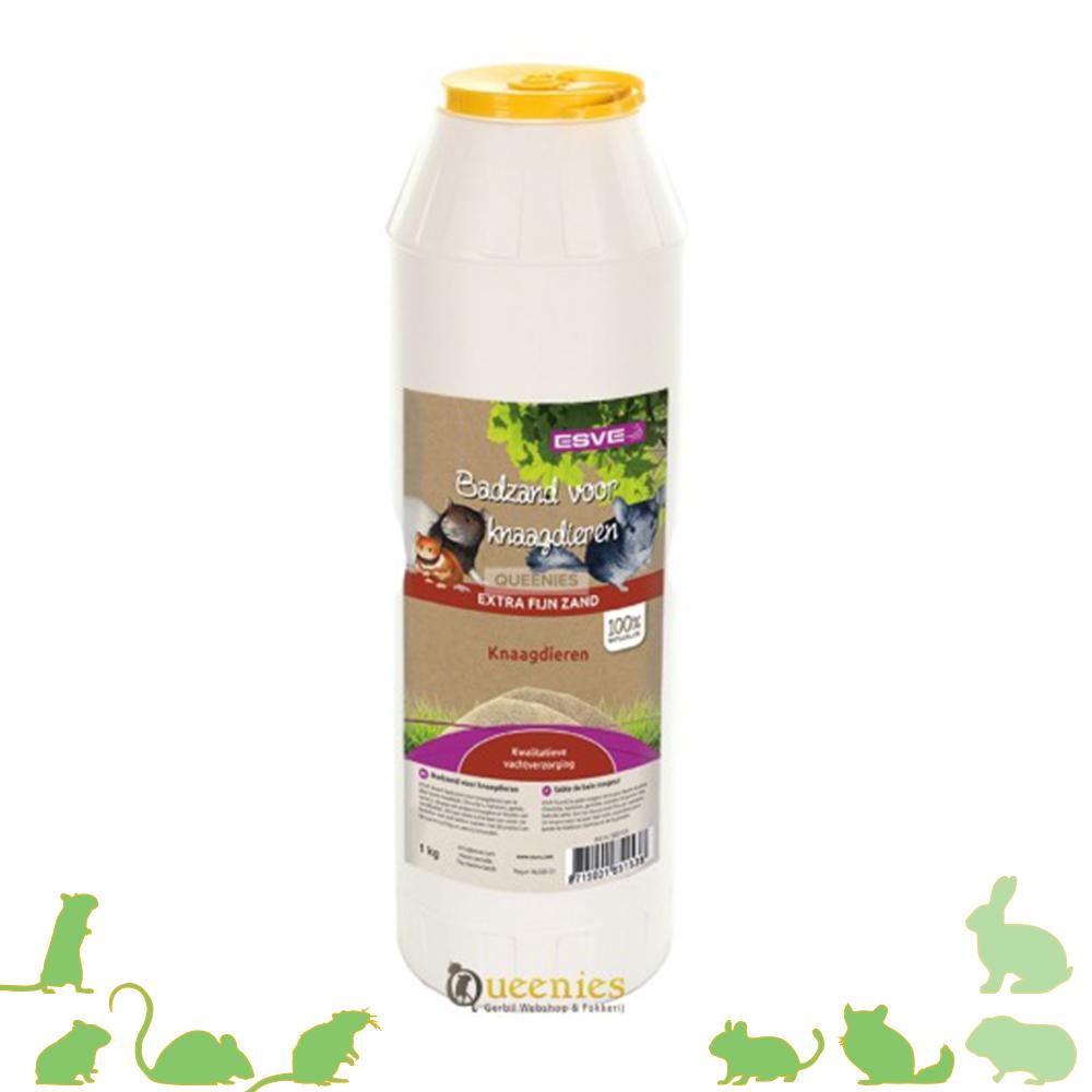 Knaagdier Badzand in schenkfles