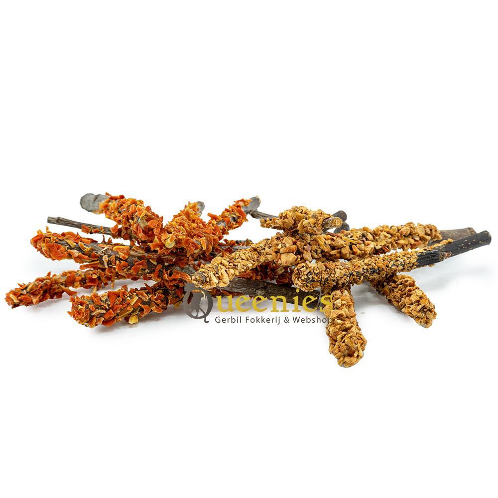 Wortel en Appelhoutjes voor Cavia's