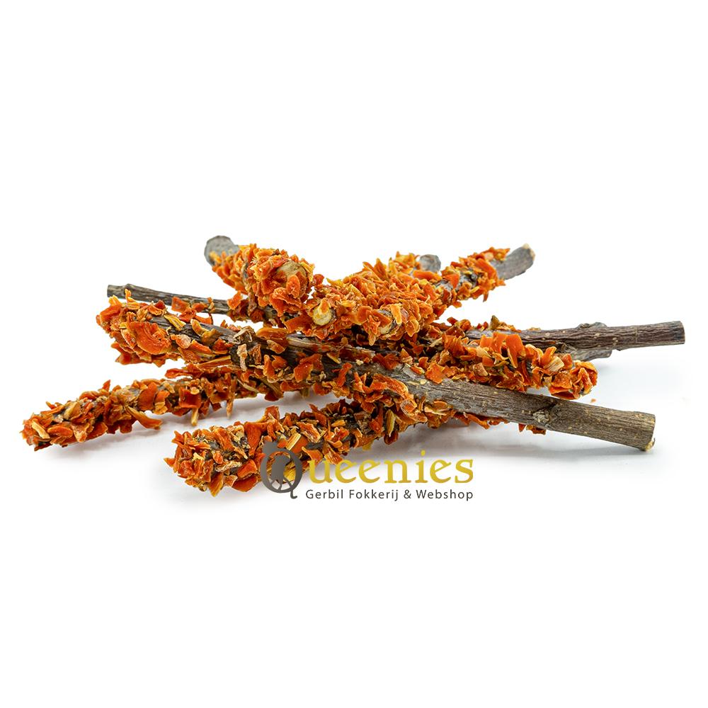 Knaaghout voor Konijnen met wortelsmaak