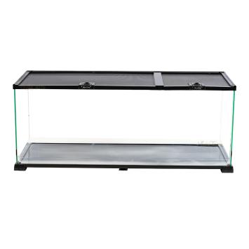 Glazen terrarium voor knaagdieren en reptielen 76x30x30 cm