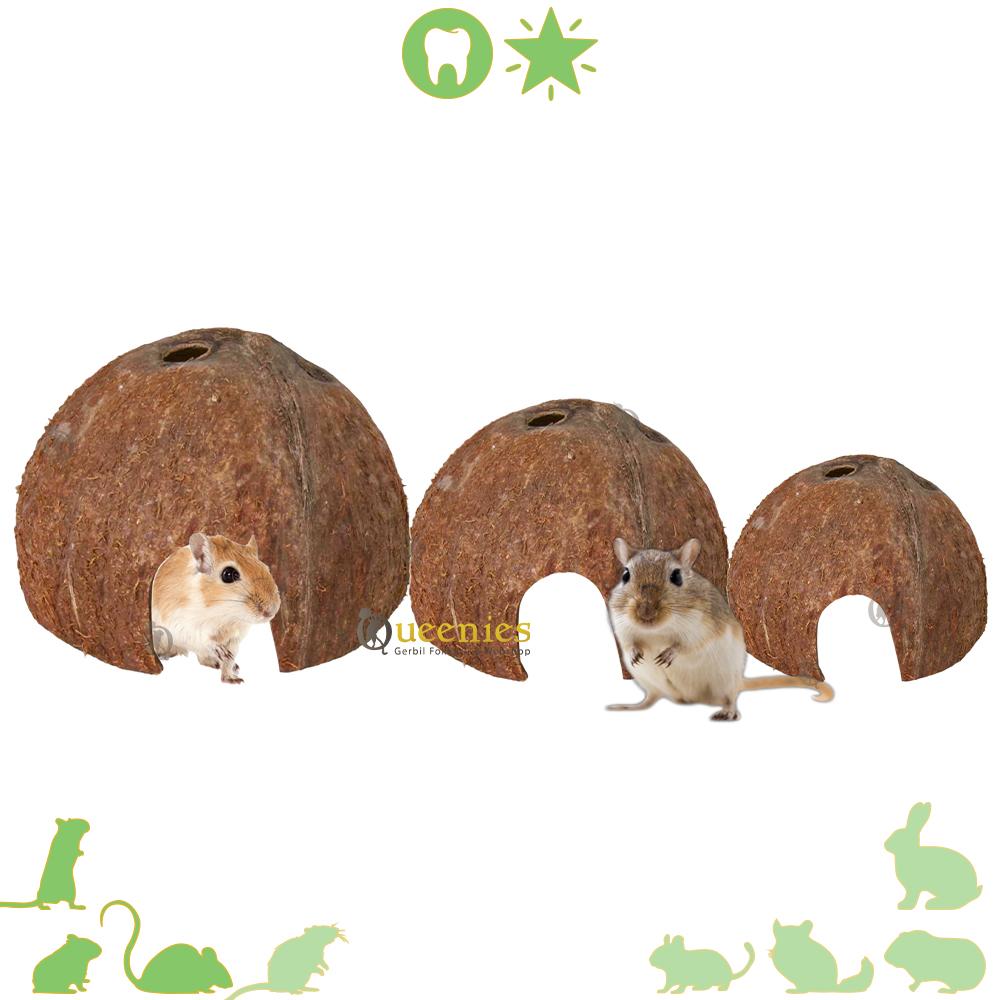 3 halve kokosnoten