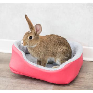 Konijnen rustmand voor dwergkonijnen