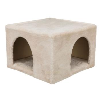 Pluche konijnen huis voor rust en schuilen