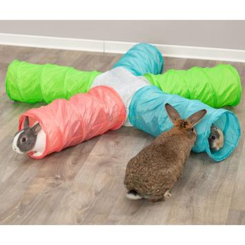 Konijnen tunnel speelgoed van nylon