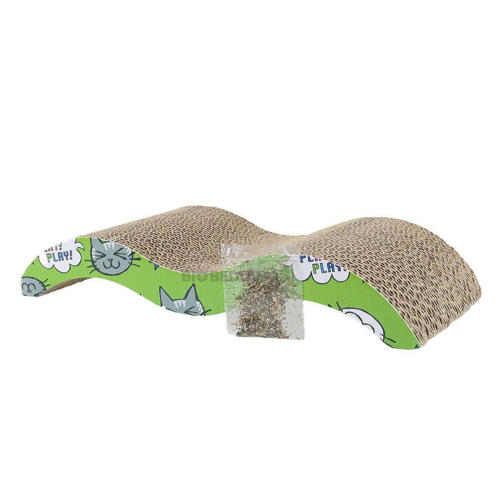 Krabkarton met catnip voor katten