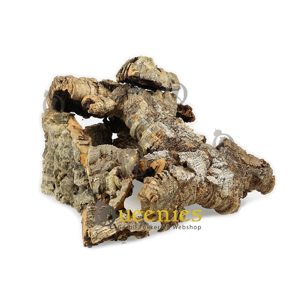 Kurkproducten combineren met gedroogd terrarium mos