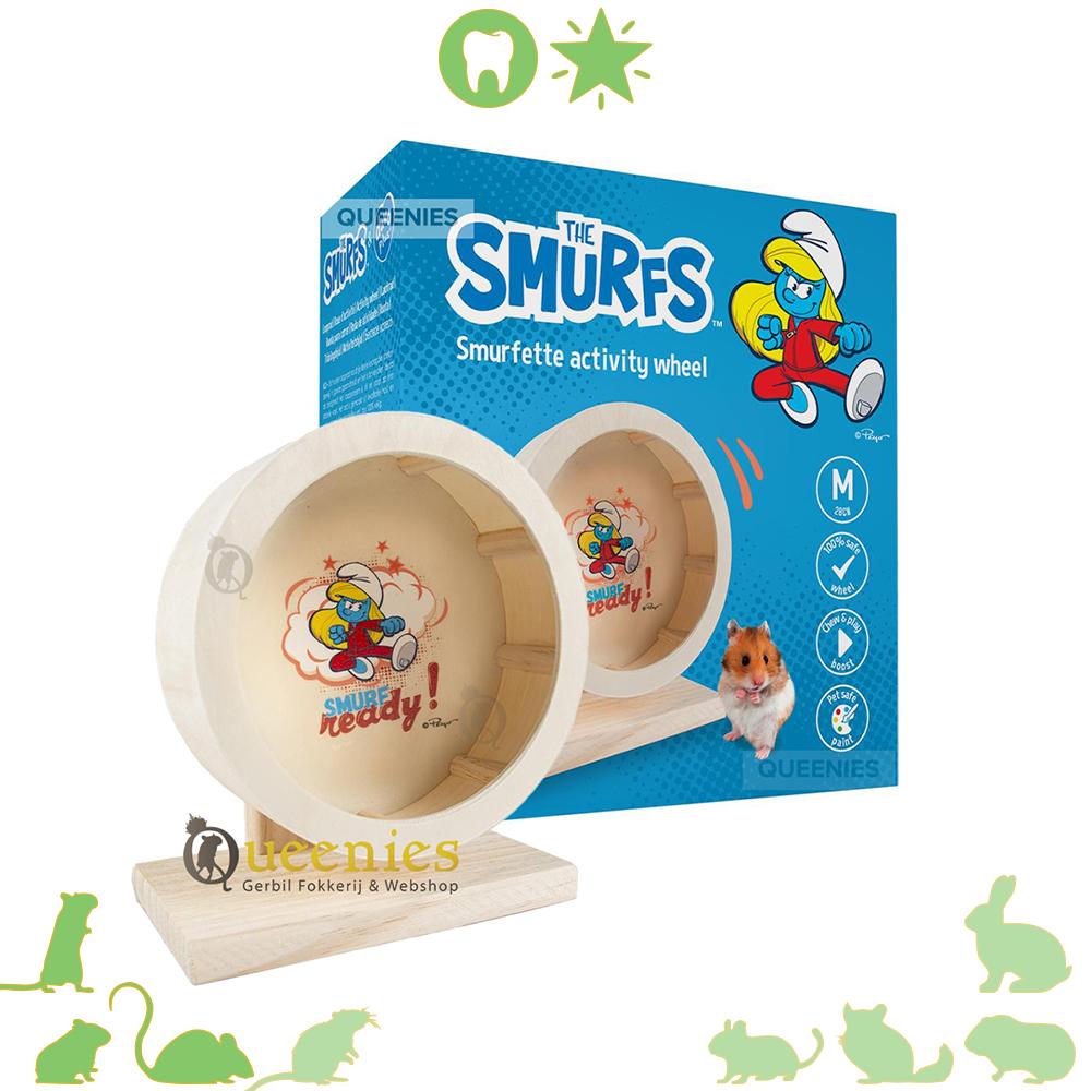 Smurfin Looprad 20cm voor Knaagdieren