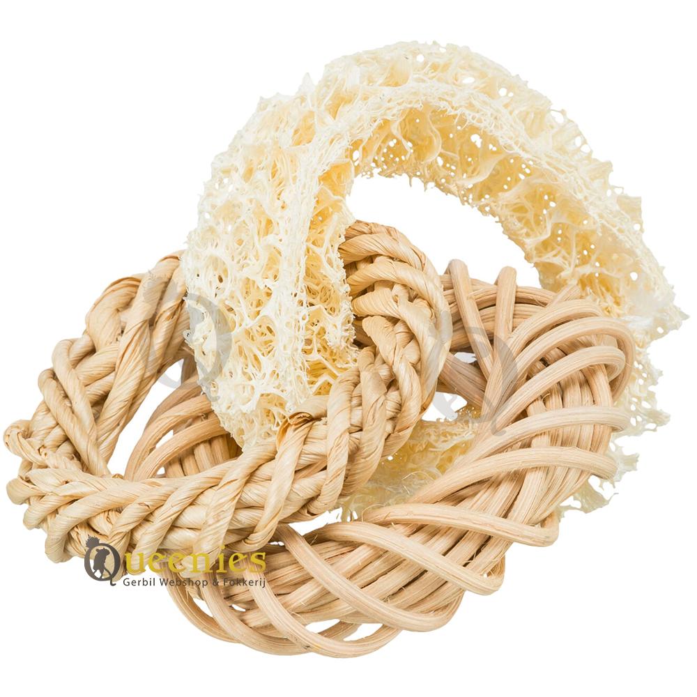 Luffa Wilgen ringen speelgoed voor Hamsters