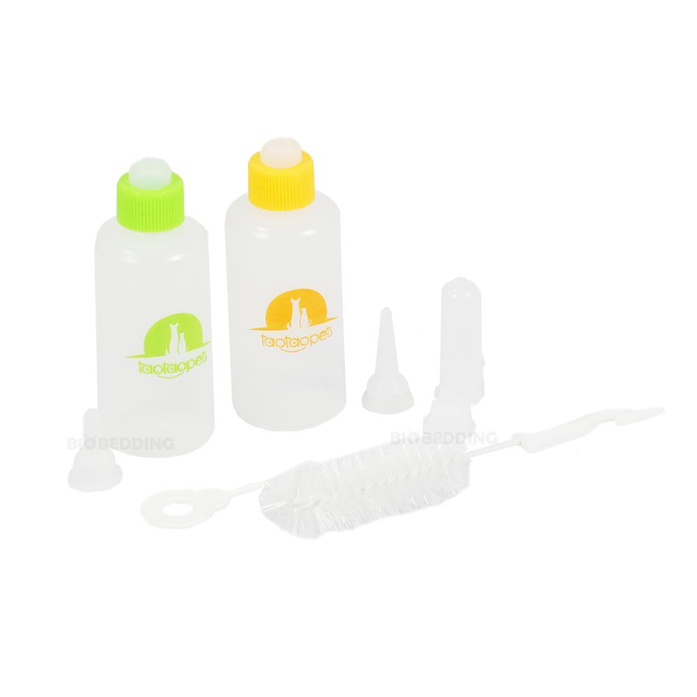 Zoogflessenset met 2 flessen voor kittens en puppies