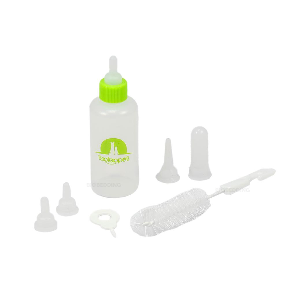 Flessenset voor flesvoeding bij kittens en puppies