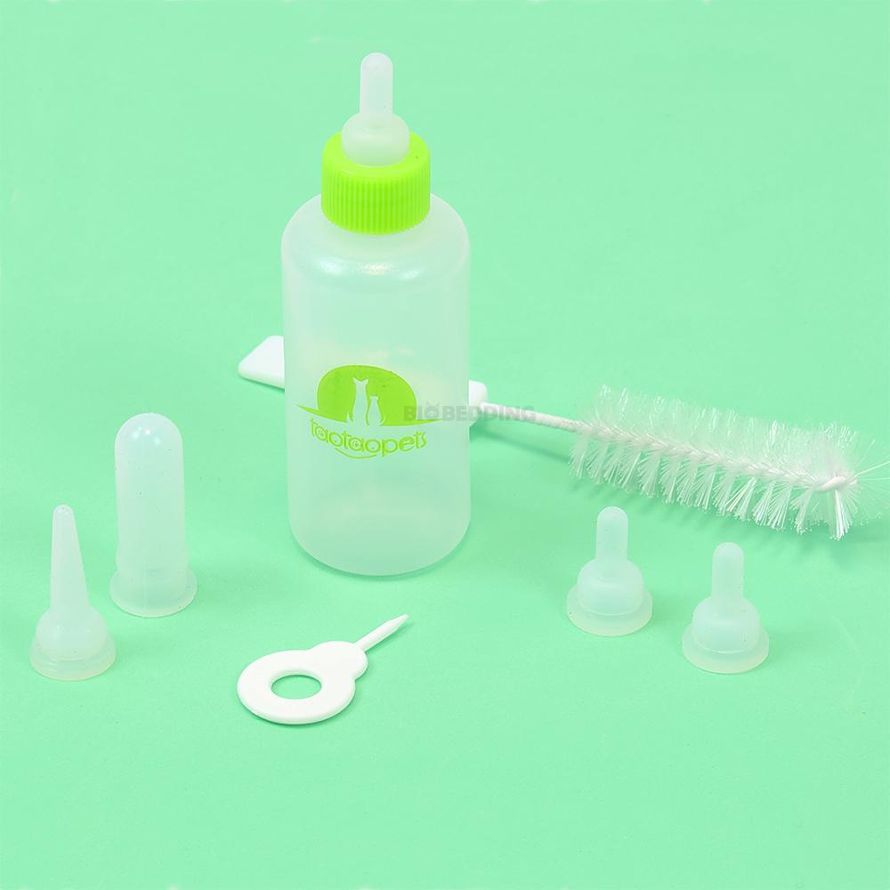 Complete voedingsset voor het handmatig voeden van jonge huisdieren