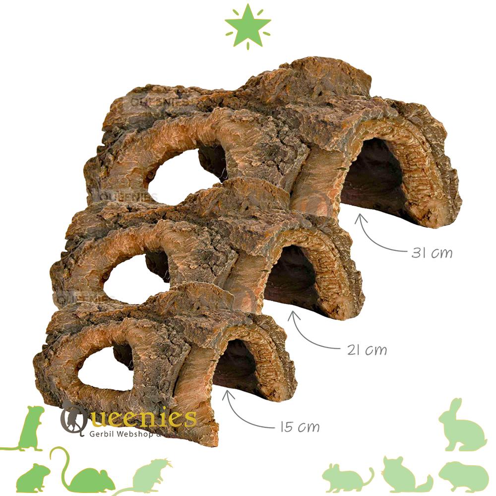 Boomstam van kunsthars voor knaagdieren