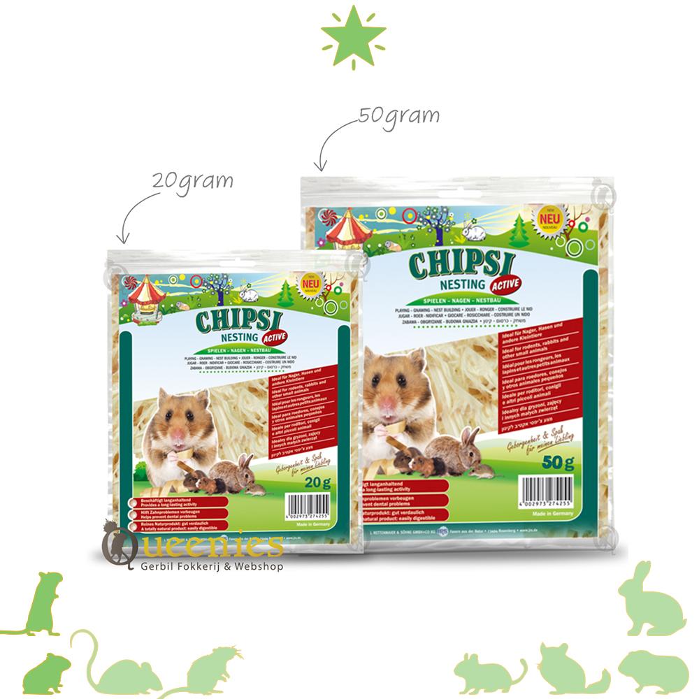 Chipsi Nesting Grof 20 gram