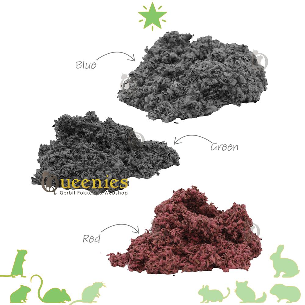 Gekleurde Cotton Scaping 300 gram