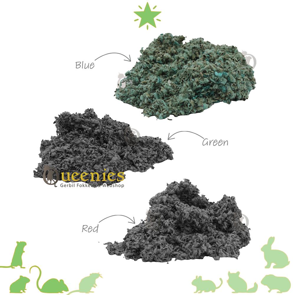 Gekleurde Cotton Scaping 300 gram