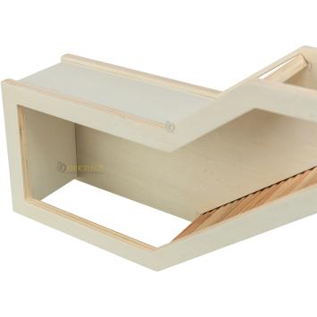 Natuurlijk houten observatiehuis 36 cm