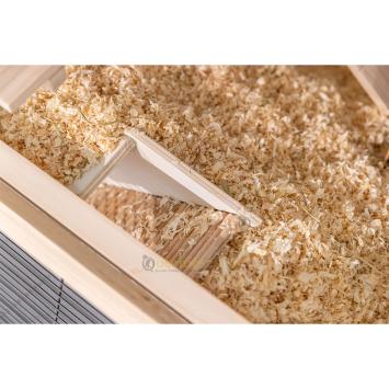 Leeg observatievak voor hamsters en muizen