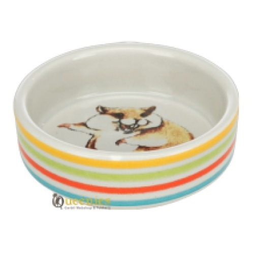 Keramische voerbak voor kleine knaagdieren