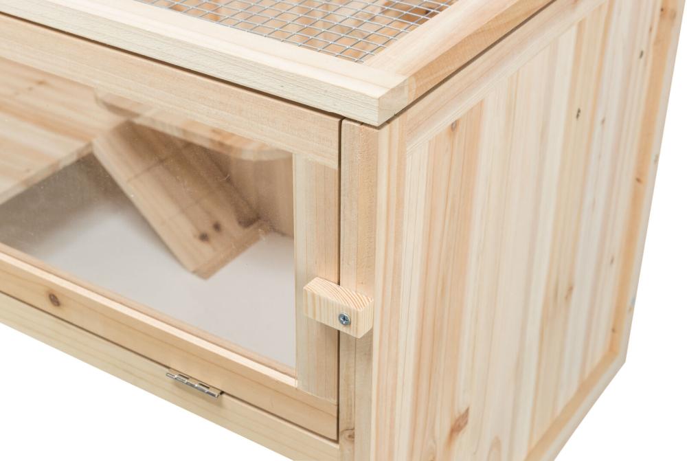 Knaagdierenkooi van hout 100x50x50